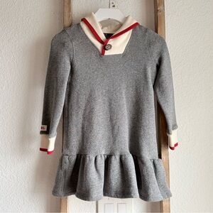 Ralph Lauren Polo Girls Sweatshirt Dress Sz: 5